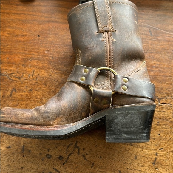 Vintage Frye biker boots. 5.5 excellent condition - Picture 2 of 9